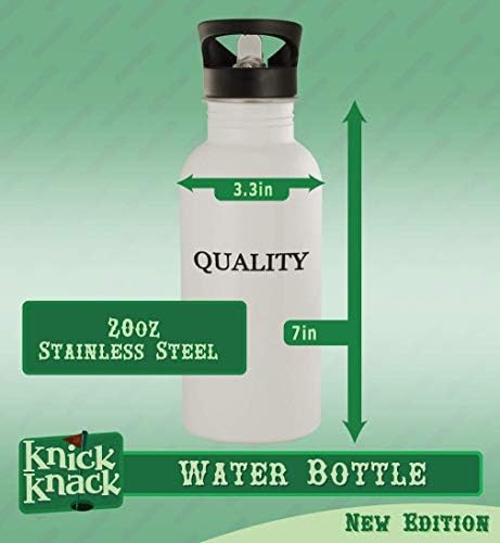 Knick Knack pokloni su dobili Khona? - boca vode od nehrđajućeg čelika od 20oz, srebrna