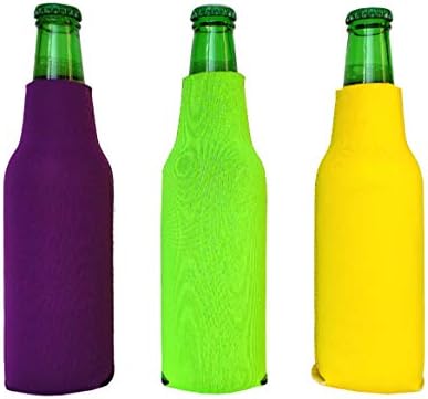 E - Život 12 oz koji se može složiti neoprenski hladnjak piva/hladnjaka/poklopac/izolator/držač/Huggie/rukavac za pivo -3 pakiranje