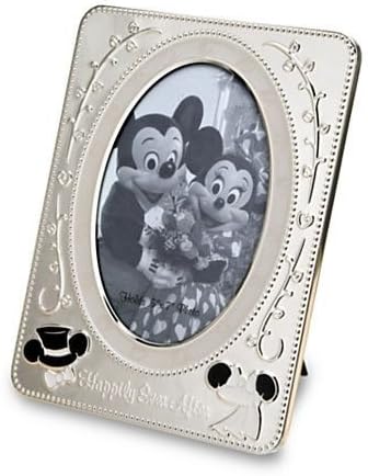 Disney Parks Ekskluzivni Minnie Mickey Wedding Metal 5x7 slika slika fotografija