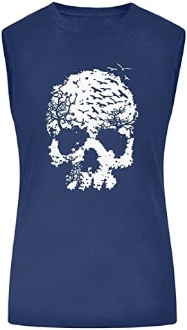 Majica s gornjim prslukom za žensku ljetnu jesen bez rukava 2023 pamučna posada za vrat grafički casus cami camisole tenk bluza 95