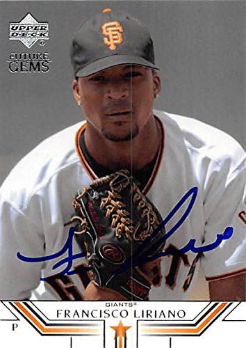 Skladište autografa 586520 Francisco Liriano Autografirana bejzbolska karta - San Francisco Giants, Pittsburgh Pirates Star, FT 2002