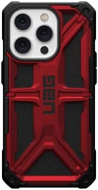 Urban Armour Gear UAG dizajniran za iPhone 14 Pro Case Red Crimson 6.1 Monarch Robus Premium Zaštitni poklopac Lagana tankog šoka otpornog