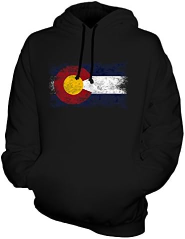 Candymix Unisex Colorado State nevolje zastava muške/ženske kapuljače