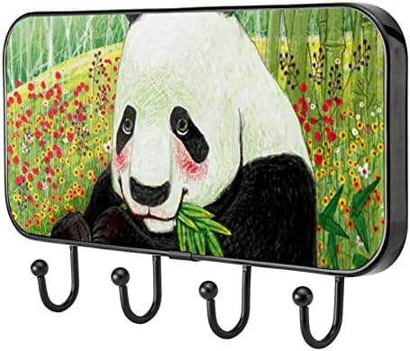 Zidne kuke za viseće kućne kuke, vrtna životinjska cvjetna panda, kuke za kupaonice kuhinjske kuke ljepljive kuke