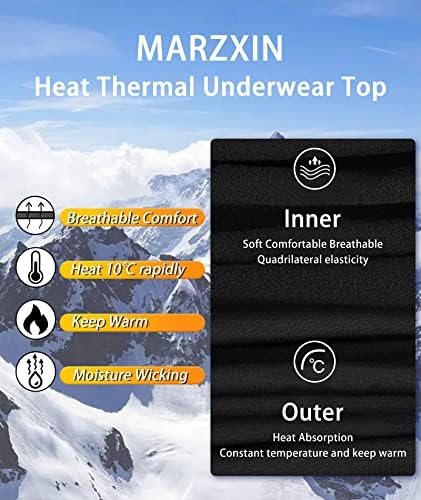 Marzxin toplinski toplinski donje rublje vrh za žensko osnovni sloj s runom obložen laganom dugim rukavima topla košulja hladno vrijeme