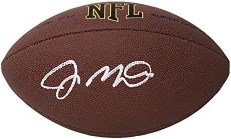 Joe Montana potpisao je Wilson Super Grip NFL nogomet u punoj veličini - Autografirani nogomet