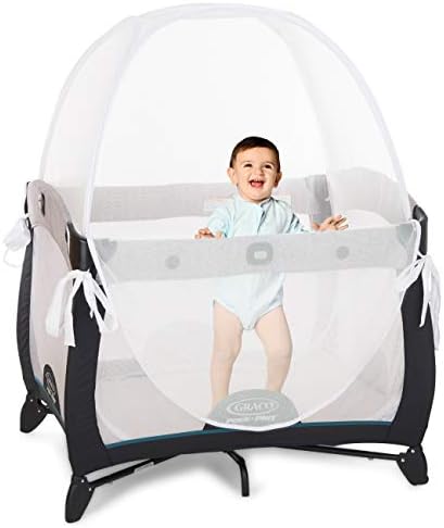 Sigurnosni šator za dječji krevetić-poklopac za dječji krevetić za igraonice i mini krevetiće kako bi se spriječilo da beba izađe-prozračna