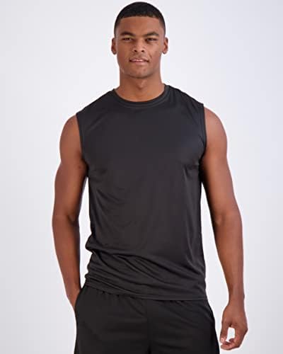 5 pakiranja: muške mrežice Active Athletic Tech Tank Top - Vježba i trening aktivna odjeća