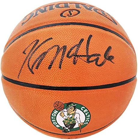 Kevin McHale potpisao je Spalding Boston Celtics Logo serija igara Replika NBA košarka - Autografirane košarke