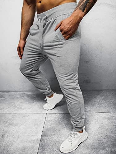 GIRONY muški sportski jogging hlače - crtanje pamučnih hlača modne sportske hlače teretane ležerne hlače s džepovima