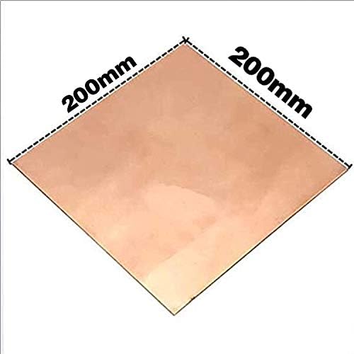 Bakrena metalna ploča od folije 2 do 200 do 200 mm bakrena metalna ploča bakrena ploča