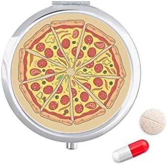 Paprika Pizza Italija proizvodi od rajčice Futrola za tablete džepna kutija za pohranu lijekova spremnik za doziranje