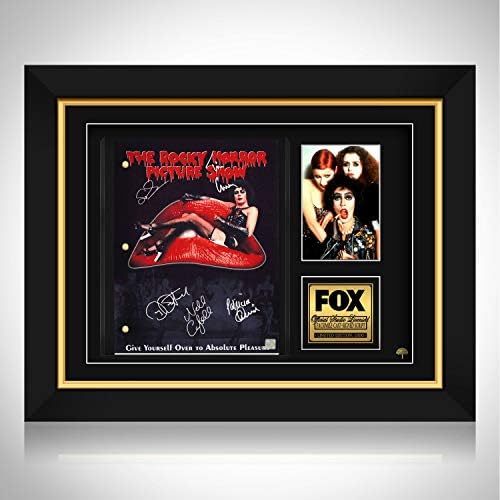 Rijetko -t Rocky Horror Slika prikazuje Limited Potpis Edition Studio Licencied Script Custom Frame - Script s prilagođenim okvirom
