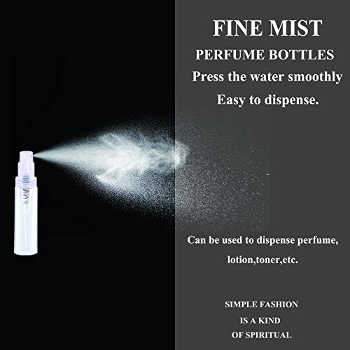 Mini prozirna plastična bočica s raspršivačem, prijenosna Slatka bočica s raspršivačem parfema za ispiranje usta za čišćenje putnih