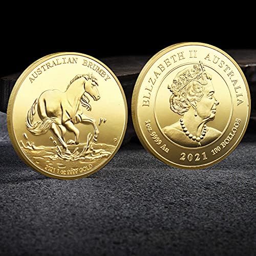 Komemorativna kovanica na zlatnoj digitalnoj digitalnoj distribuciji kovanica Cryptocurrency 2021 Zbirka Limited Edition kolekcija