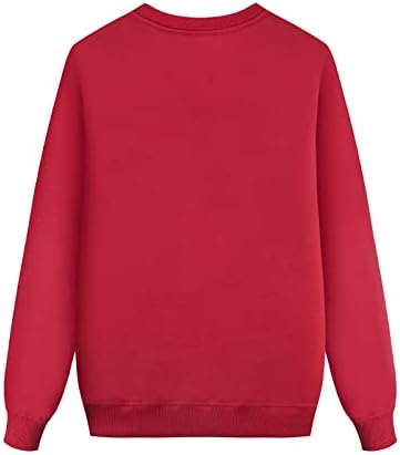 Diyago Holiday Family Matting Twicirt, božićna majica s dugim rukavima Smiješna praznična pulovers set