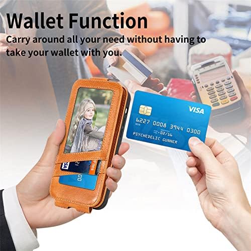 Torbica-novčanik XYX za Samsung A01, приталенный kožna torbica-torbicu s mekanim džep na patentni zatvarači i pretinac za kartice Galaxy
