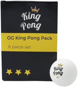 King Pong stolni teniski kuglice s 3 zvjezdice 40+ bijelih ping pong kuglica
