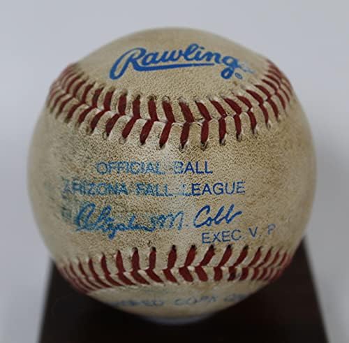 J. D. Drew potpisao je autograpd Game upotrijebio službeni bejzbol Arizona Fall League - COA podudarni hologrami