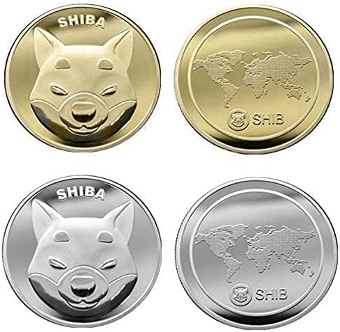 Omiljeni novčić komemorativni novčić shiba inu coin doge coin zlatni digitalni virtualni coin izazov coin bitcoin kolekcionarski novčić