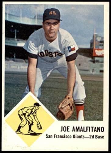 1963. Fleer 36 Joe Amalfitano San Francisco Giants Ex/MT Giants