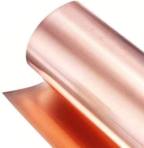 Nianxinn bakreni lim 99,9% bakar Cu metalni lim folija 0,03x100x1000mm za zrakoplovne listove za rukovanje