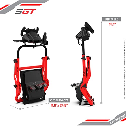 Extreme Sim Racing Wheel Stand Cockpit SGT Racing Simulator - Boja verzija za Logitech G25, G27, G29, G920, G923 Thrustmaster i Fanatec