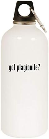 Proizvodi Molandra dobili su plagionit? - 20oz boca bijele vode od nehrđajućeg čelika s karabinom, bijelom