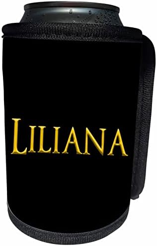 3Drose Liliana, uobičajeno žensko ime u Americi. Žuti na. - Omota za hladnjak za hladnjak