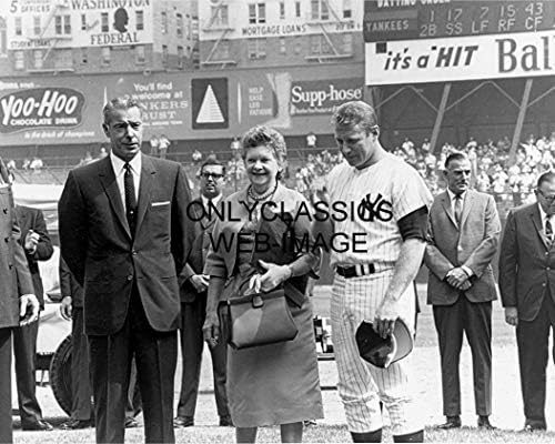 Samo Classics 1965. Mickey Mantle & Joe DiMaggio New York Yankees bejzbol stadion 8x10 fotografija
