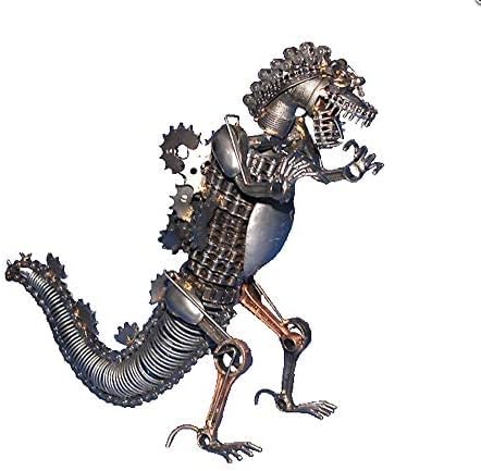 Ručno izrađena - reciklirana metalna umjetnost - Dinosaur 1