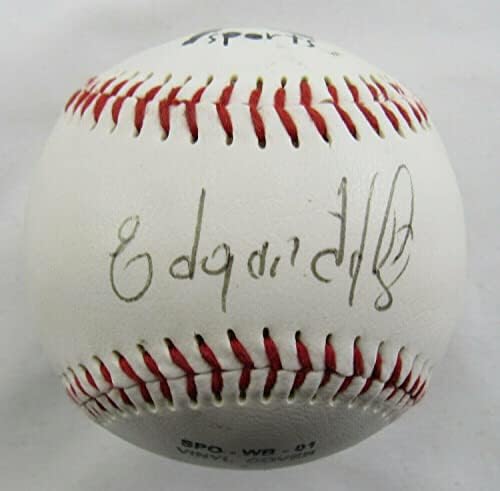 Edgardo Alfonzo potpisao automatsko autogram bejzbol B101 - Autografirani bejzbols