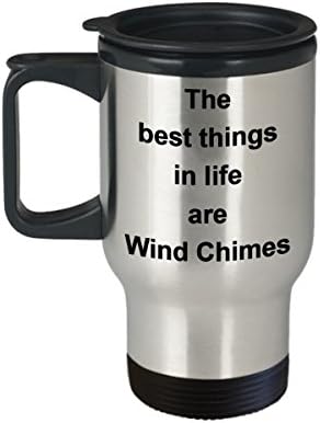 Najbolje stvari u životu su šalica za vjetrove - poklon prijatelja za suradnike - smiješna putnička šalica prisutna