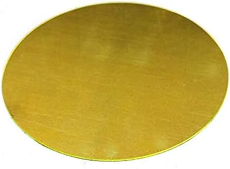 Havefun metal bakrena folija mesingani disk ploča ploča kružna okrugla okrugla H62 bakrena cnc metala s metalnim radom sirovine rezana