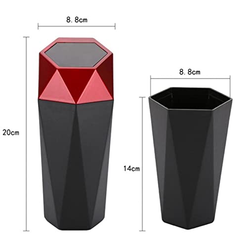 Kuhinjsko smeće Can Mini Press Type Type Cup Držač za smeće Can Anbus Skladištenje smeća za smeće s poklopcem s poklopcem za radnu