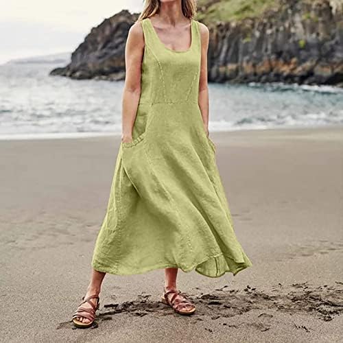 FQZWONG Ljetne haljine za žene 2023 povremeni odmor seksi zabavni klub izlazi sa sunčanica Cute Resort Wear plaže zataškavanje