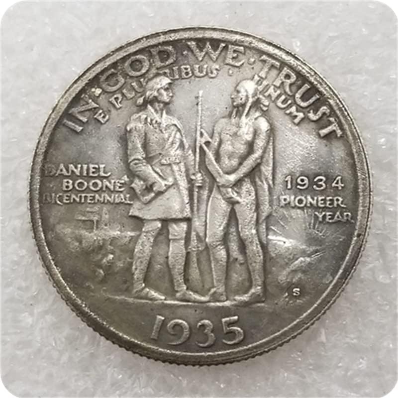 Antikni zanatstvo USA 1935-S inozemne komore Silver Dollar 3666