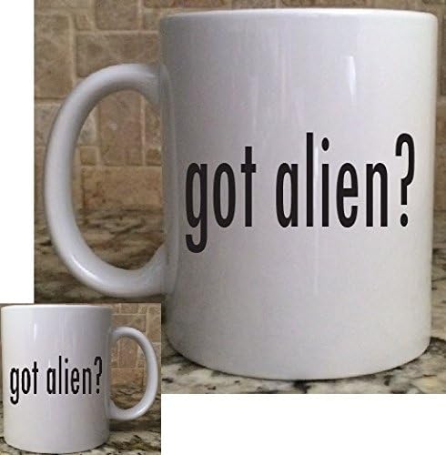 Kugla za čaj od keramičke kave šalica 11oz dobila je vanzemaljac? Smiješan sjajan poklon Novo