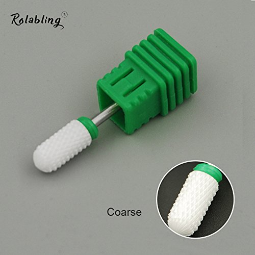 Rotirajuća keramička bušilica za nokte s okruglom glavom za električnu bušilicu za nokte alat za manikuru Pribor