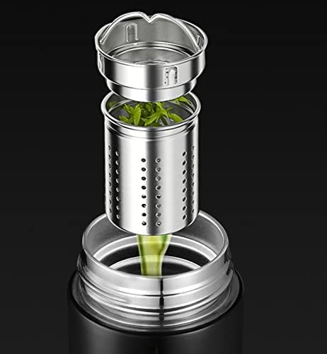 Lhllhl LED zaslon pametne temperature vakuum 304 boca od nehrđajućeg čelika Kućni ured za kuću čaj za kavu Termal