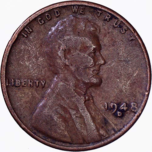 1948. D Lincoln pšenica Cent 1c vrlo fino
