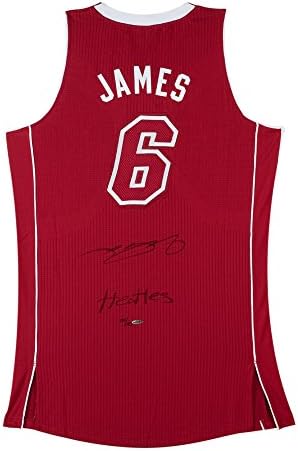 LeBron James potpisao je i upisao Miami Heat Autentični 'Heatles' Pride Jersey, UDA - Ograničena na 25