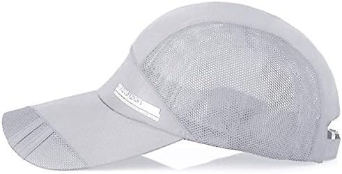 Kapa Sklopivi brzosušeći šešir za sunčanje za odrasle mrežasti vanjski šešir bejzbol bejzbol kape Uniseks kape za sunčanje