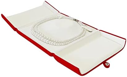 Futrola za bisernu ogrlicu od HDD-a velika banketna kutija za ogrlicu od crvenog baršuna vrhunska ambalaža za pohranu jedinstveni dizajn