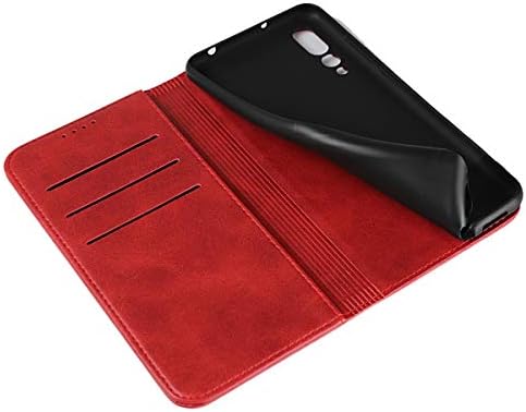 Flip torbica za mobilni telefon Kožna torbica-novčanik za Huawei P20 Pro Case, vegan kožna torbica premium klase [Противоударная unutarnja