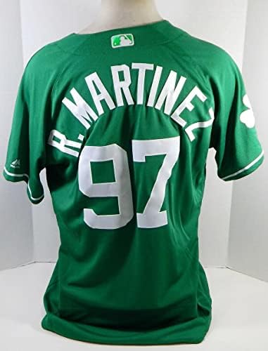 2018. Detroit Tigers R.Martinez 97 Igra izdana Green Jersey St Patricks 46 915 - Igra korištena MLB dresova