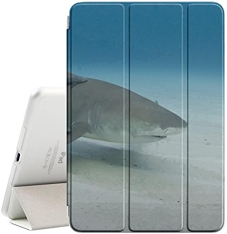 STPlus Big Shark napada pametni poklopac s leđima + Funkcija automatskog spavanja/buđenja + Stand For Apple iPad 2017