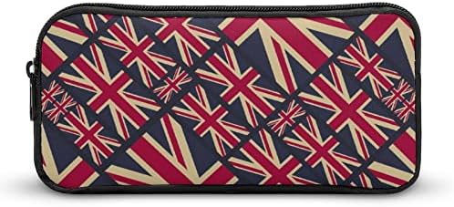 UK zastava Velika Britanija zastava olovka za olovku visokog kapaciteta Kutija za šminkanje torbice YHO dizajn za uredsku školu