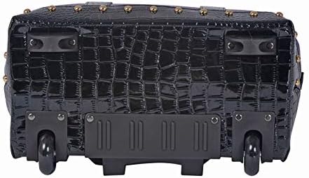JKM i kompanija za kotrljanje prijenosnih računala Kotačići za računalne kotače - vojvotkinja Purple Black nosač torbica