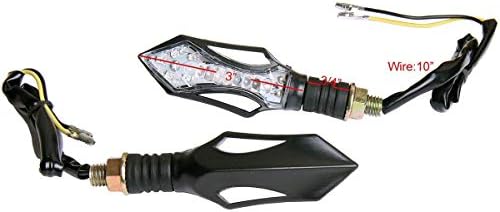 Crni led žmigavci za motocikle prozirne leće crna strelica LED Žmigavci kompatibilni su s brojem 950 iz 1996. godine
